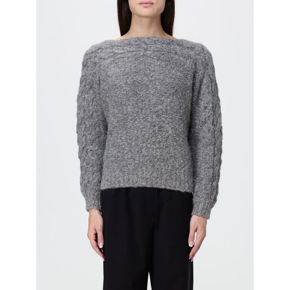 Isabel Marant Women Isabel Marant Drop-Shoulder Virgin Wool Crewneck Jumper